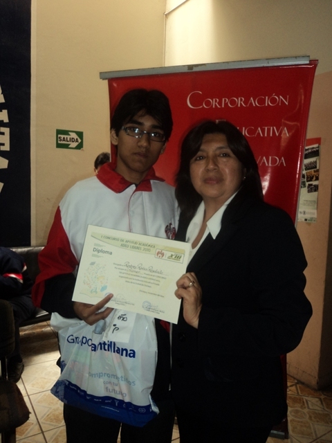 PREMIACION DEL CONCURSO INTERNO APTITUD ACADEMICA 2010